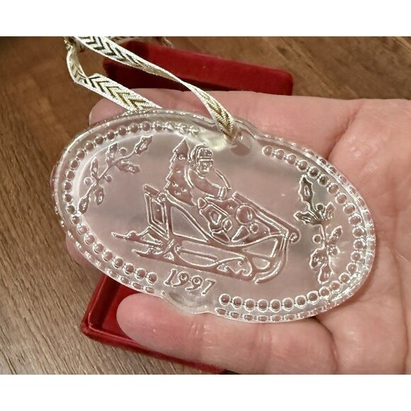 Waterford 1983 1997 Annual Crystal Christmas Ornaments - Picture 9 of 11